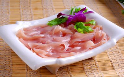 火锅店荤菜必备之极品鲜鸭肠